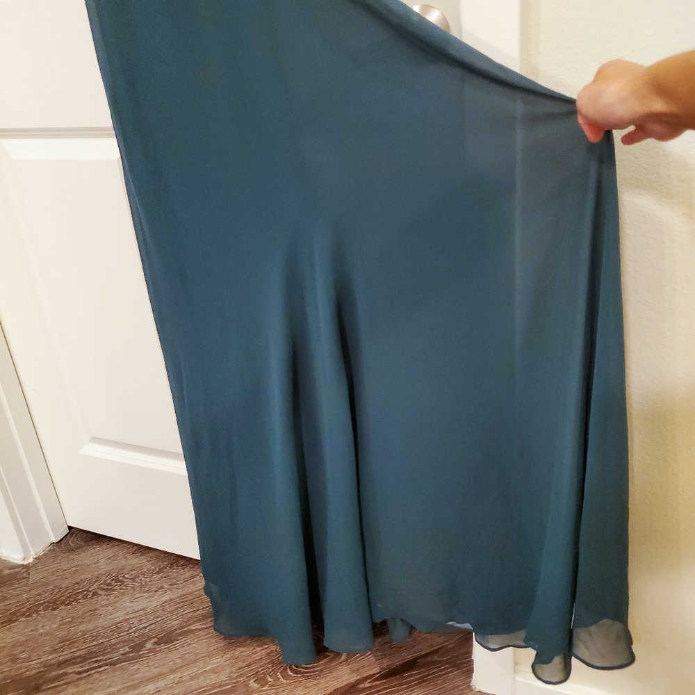 Lulu's Dark Green Mythical Kind of Love Maxi Dress - Picture 6 of 9